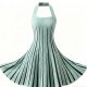 Women's Retro Halter Neck Dress