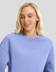 Women's Sweatshirts Oversized Cotton-blend Pullover Sweatshirt for Women Loose Fit